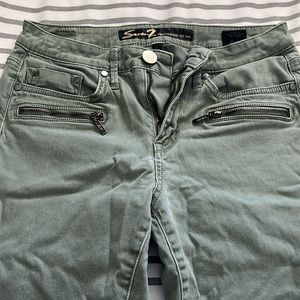 Seven7 Green Jeans